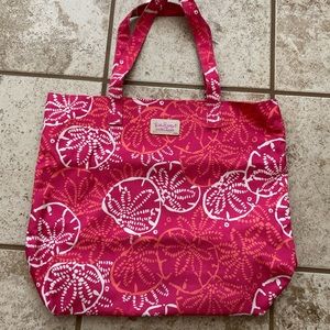 Lilly Pulitzer Estée Lauder tote bag super cute